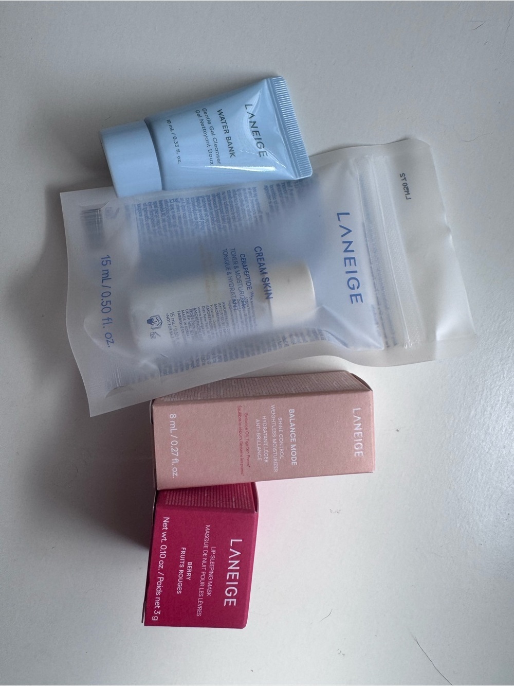 LANEIGE Skincare travel Set – Hydrating Essentials